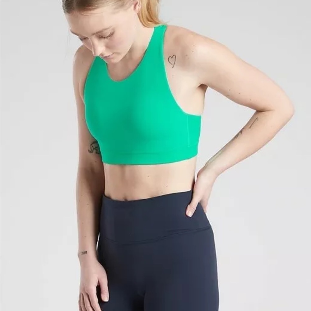 Athleta hyper focused high neck bra